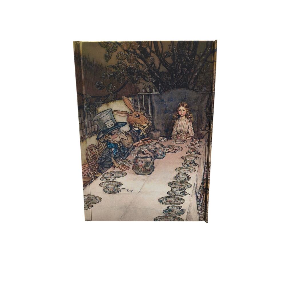Enchanting Arthur Rackham Alice Tea Party Journal
